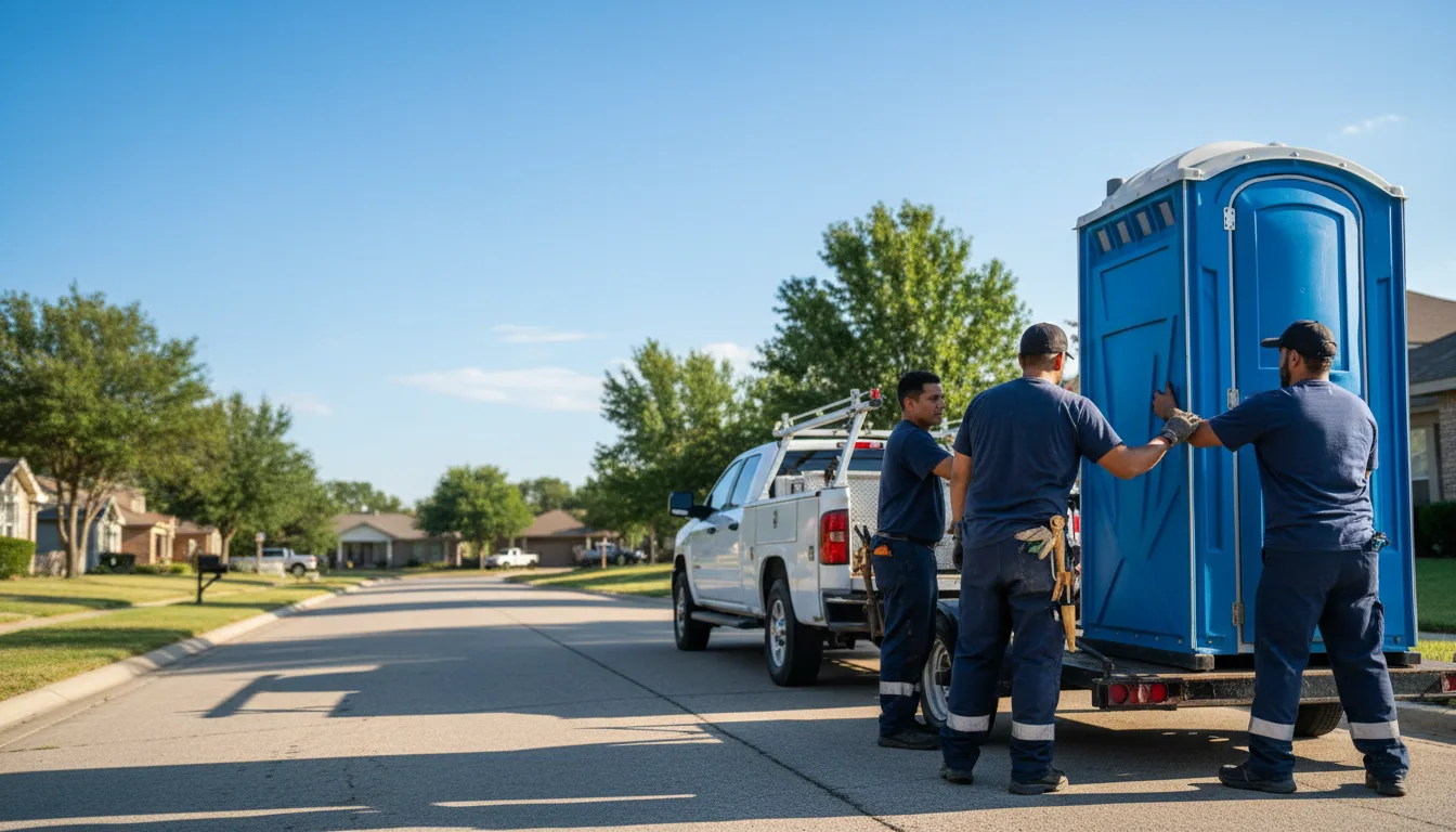 Portable Toilet Rental in Congerville, IL near me